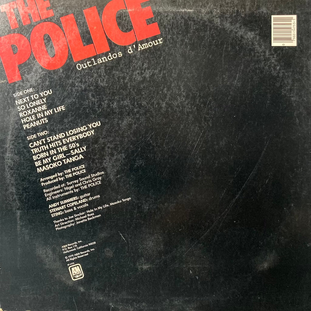 The Police - Outlandos d' Amour