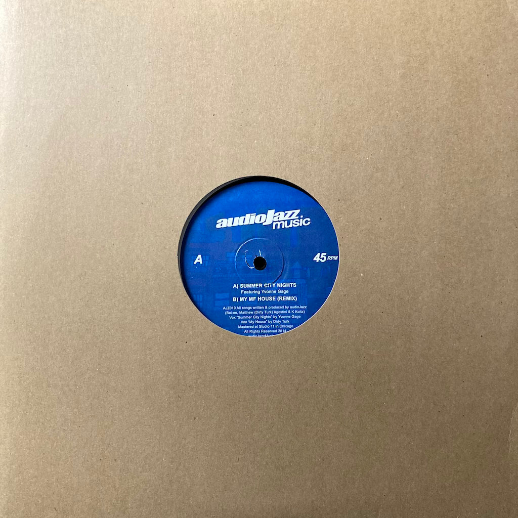 Audio Jazz - Summer City Nights/My MF House (Rmx) [12"]