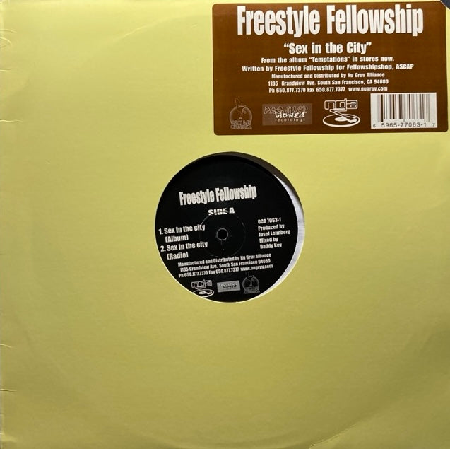 Freestyle Fellowship - Sex In The City [12"]
