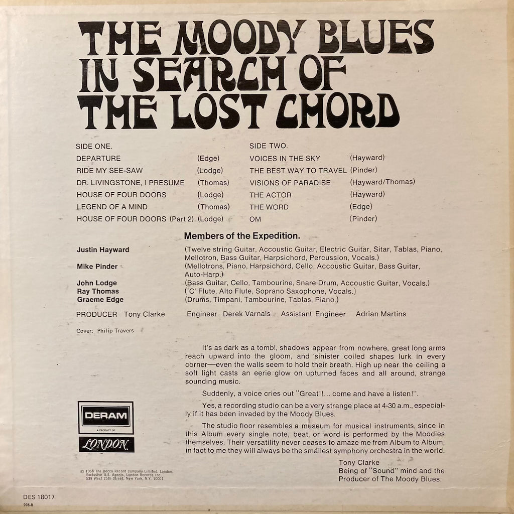 The Moody Blues - In Search Of The Lost Chord