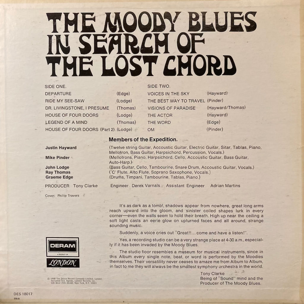 The Moody Blues - In Search Of The Lost Chord