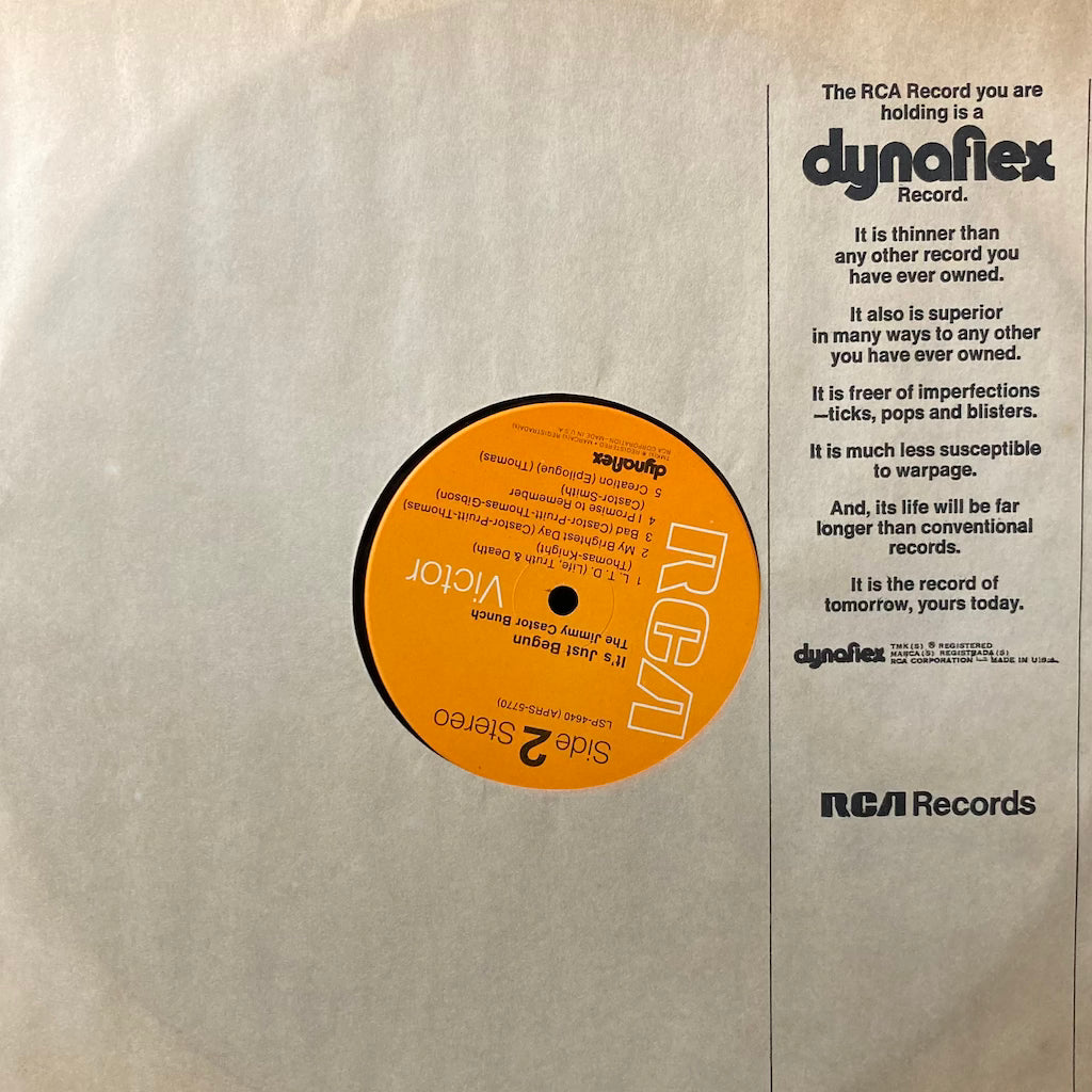 The Jimmy Castor Bunch - It's Just Begun [Original Press]