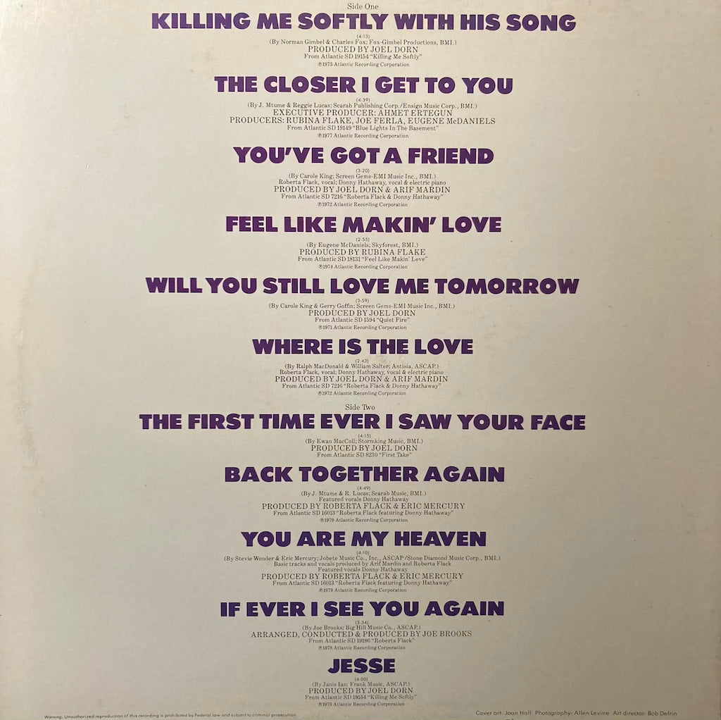 Roberta Flack - The Best Of Roberta Flack