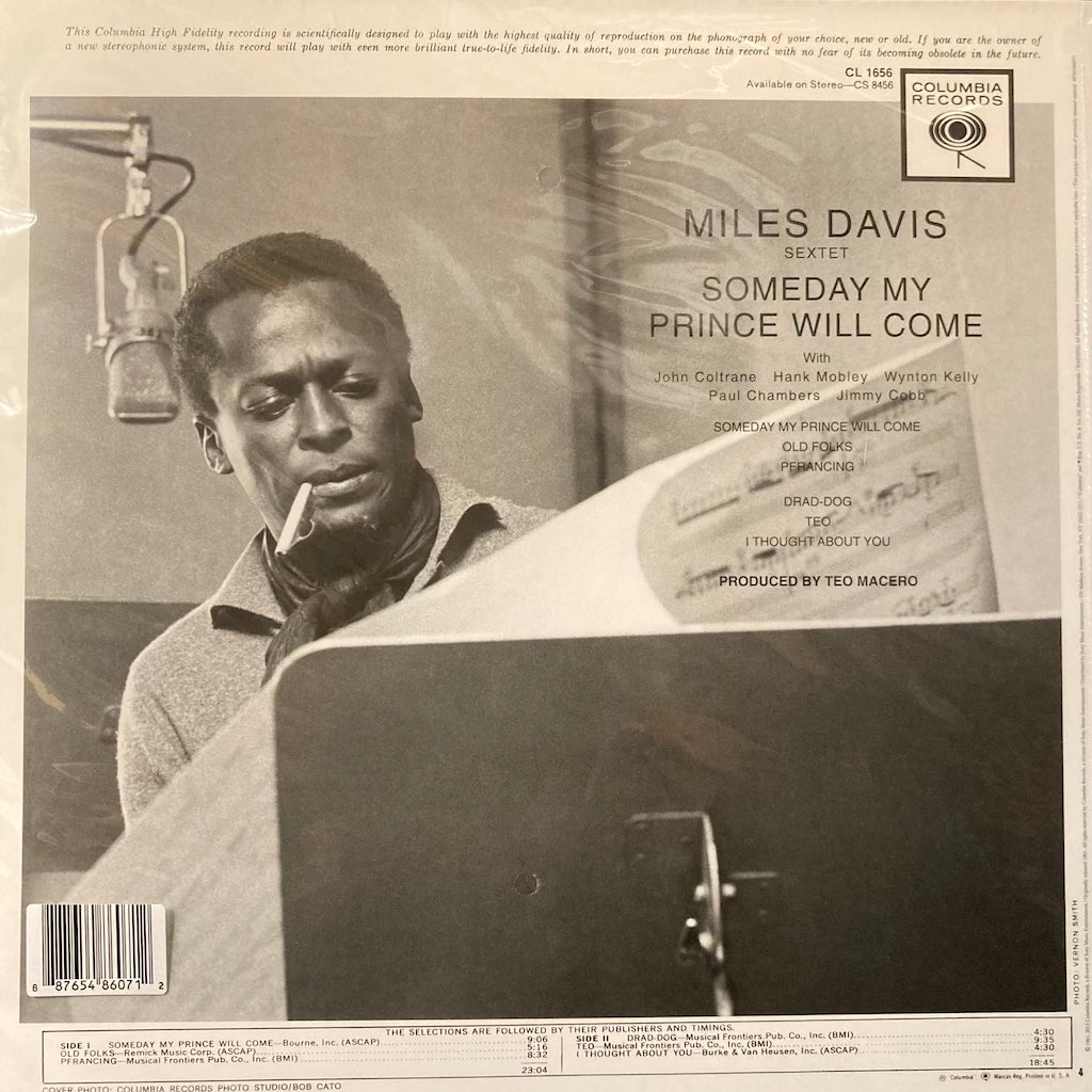 Miles Davis - Someday My Prince Will Come [SEALED]