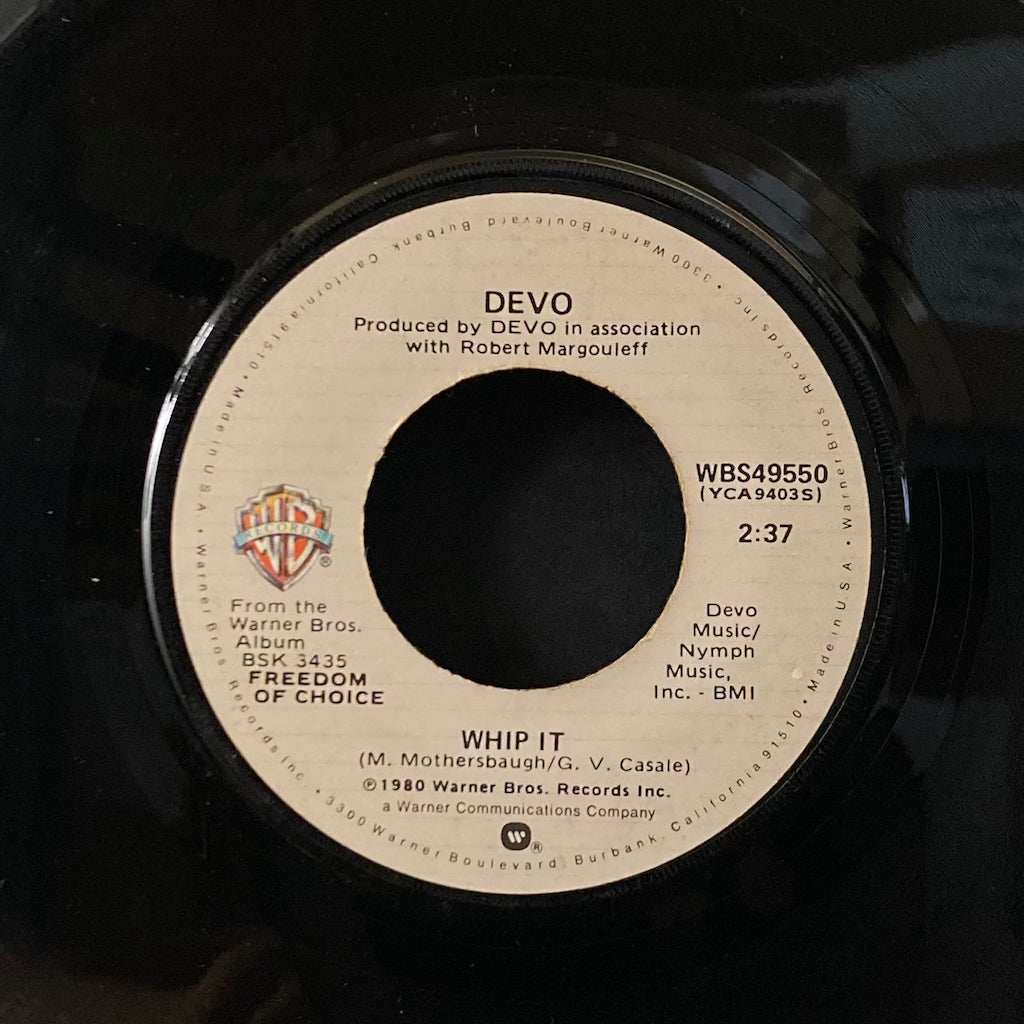 Devo - Turn Around/Whip It 7"