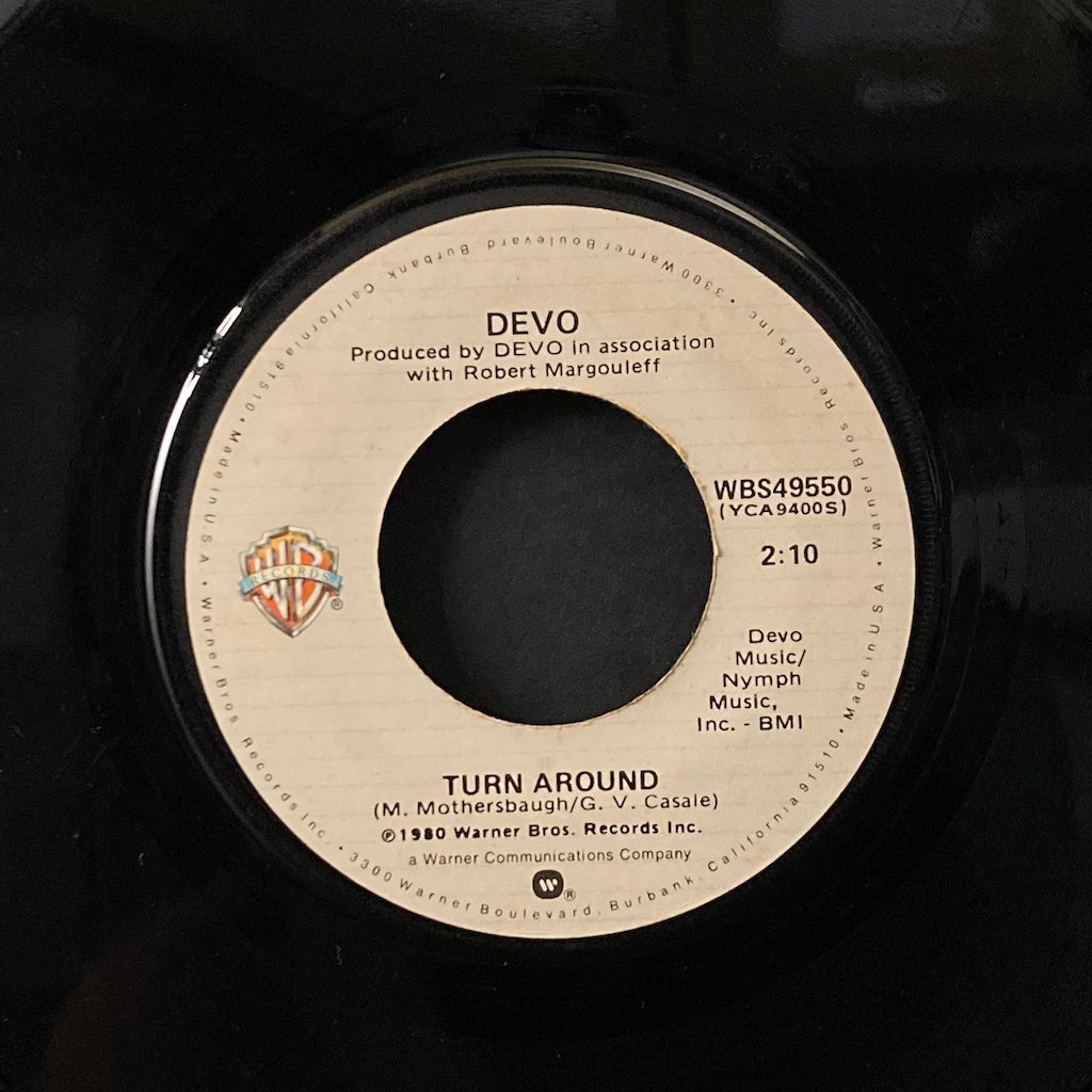 Devo - Turn Around/Whip It 7"