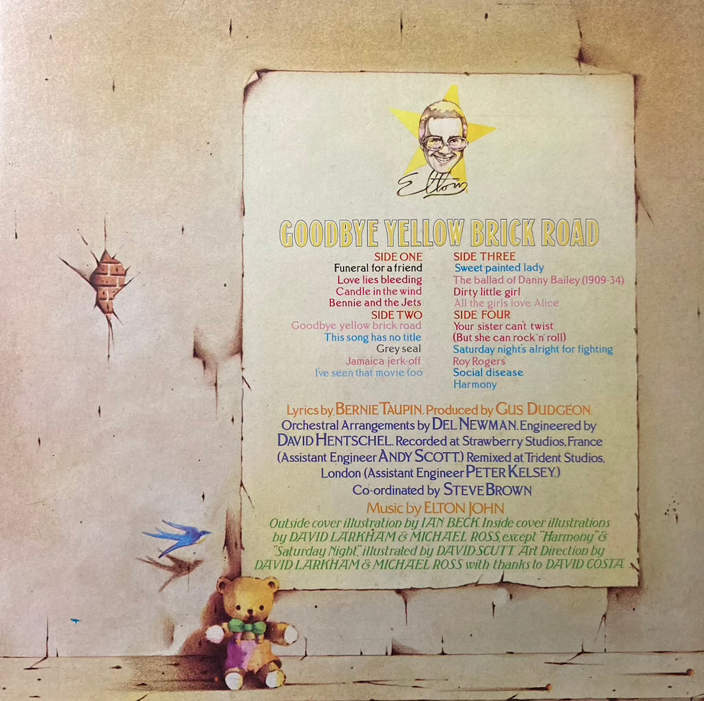 Elton John - Goodbye Yellow Brick Road [2LP]