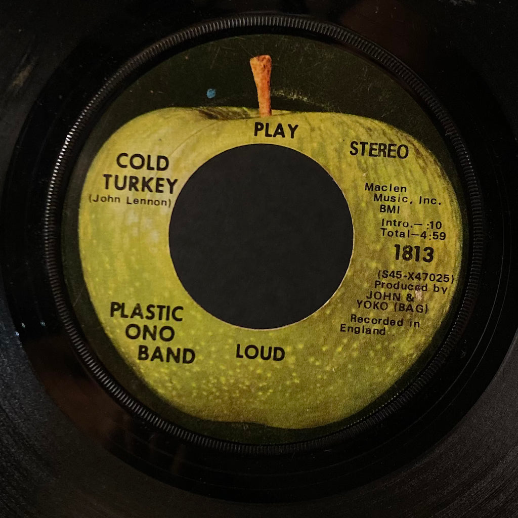 Plastic Ono Band - Cold Turkey/Dont Worry Kyoko 7"