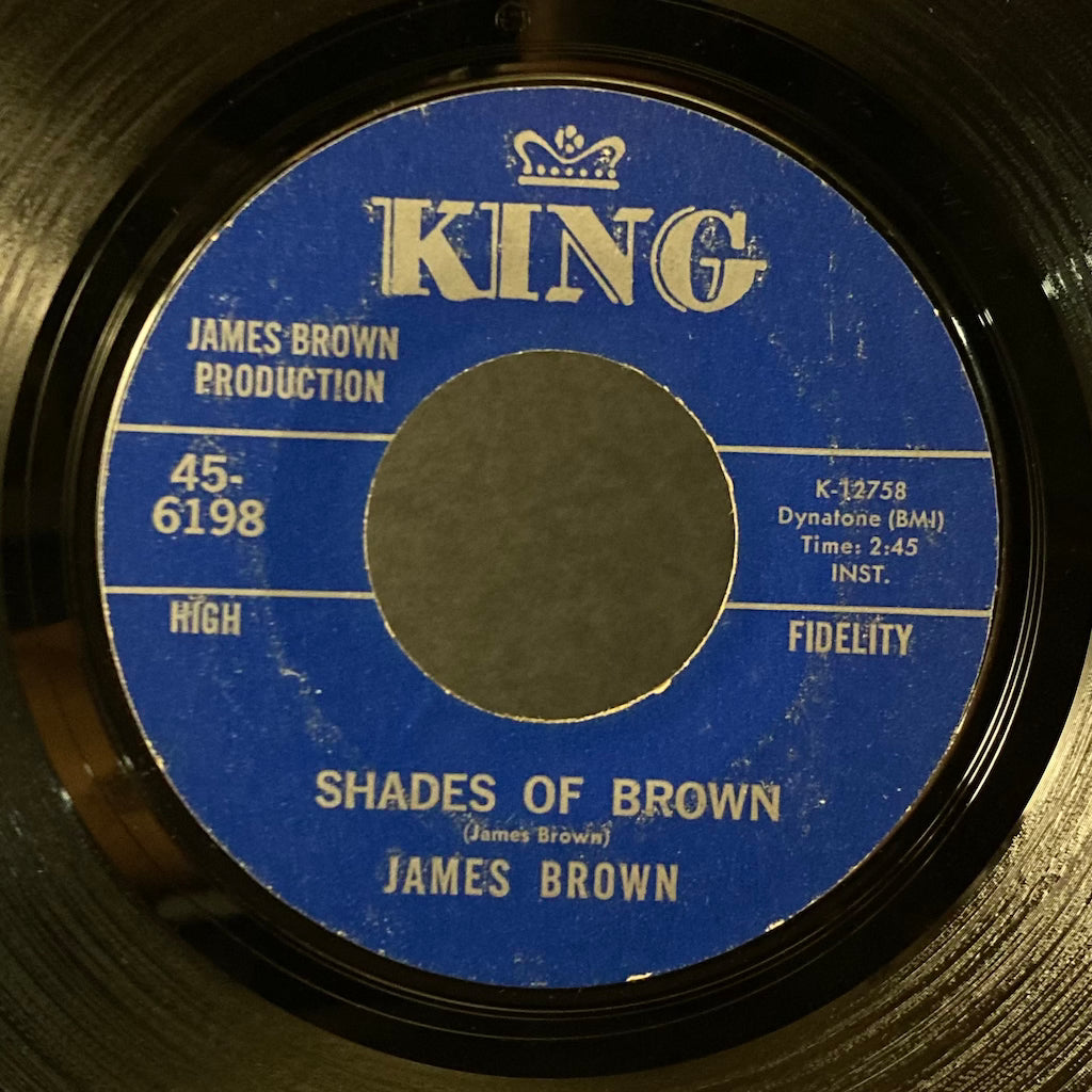 James Brown - Shades Of Brown/Goodbye My Love 7"