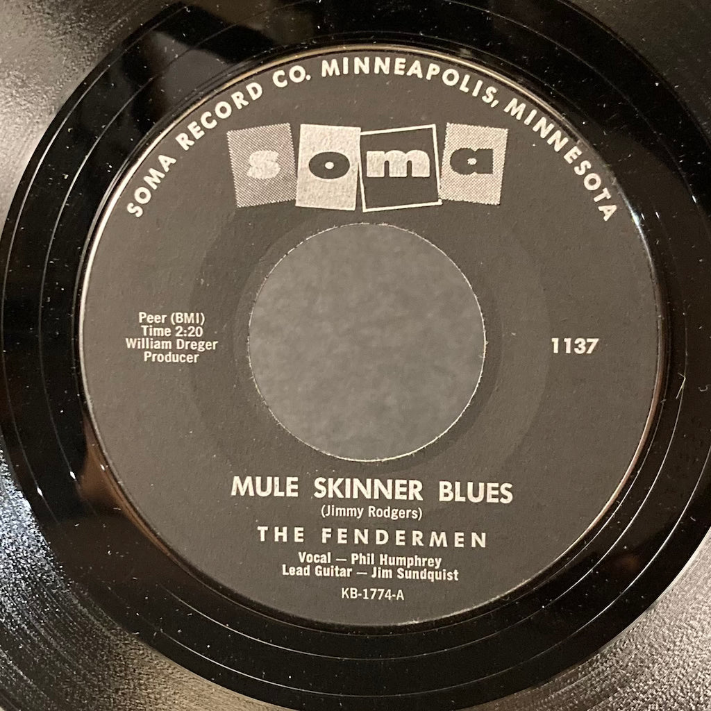 The Fendermen - Mule Skinner Blues/Torture 7"