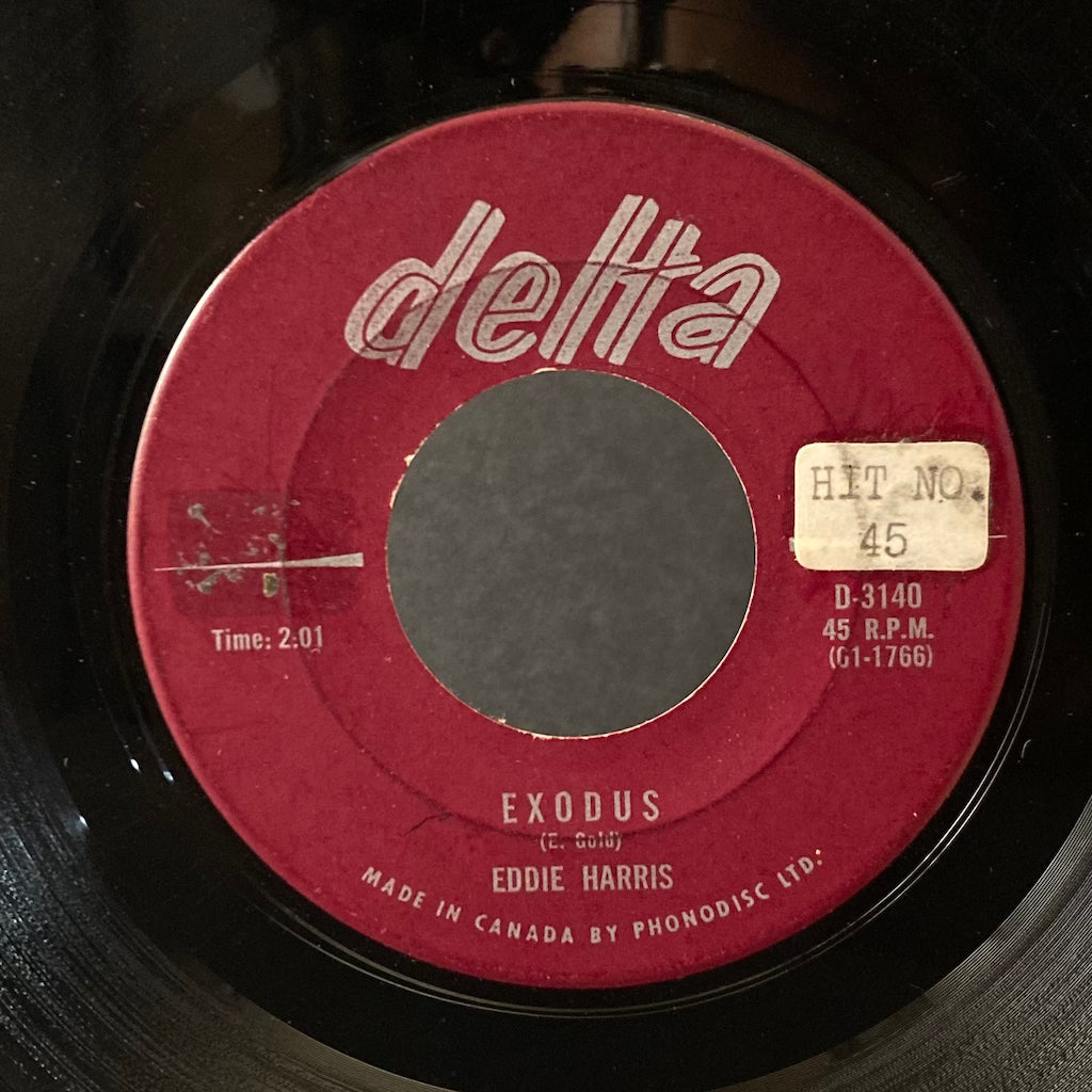 Eddie Harris - Exodus/Alicia 7"