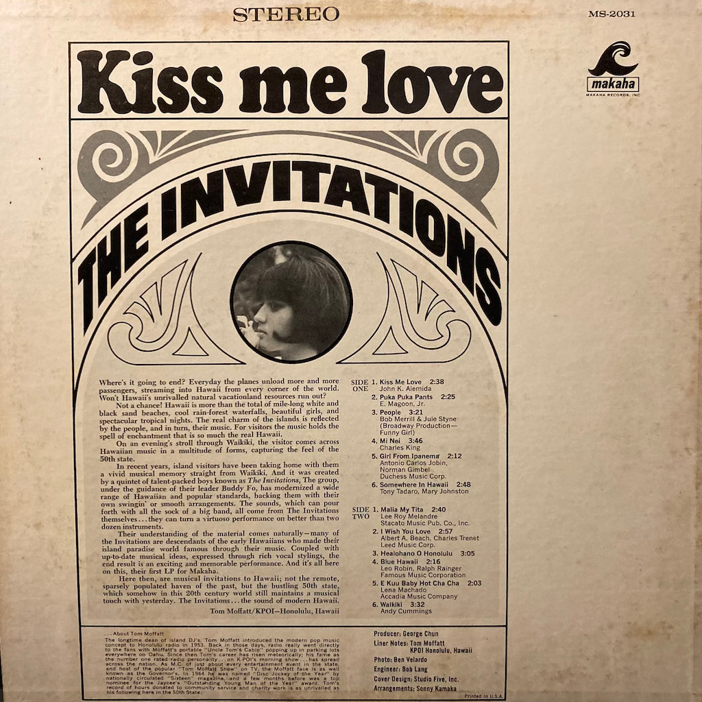 The Invitations - Kiss Me Love