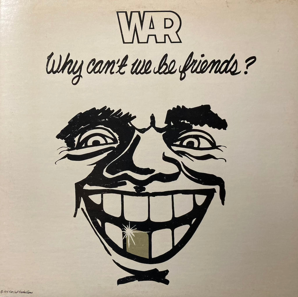 WAR - Why Can't We Be Friends? [Includes Poster]