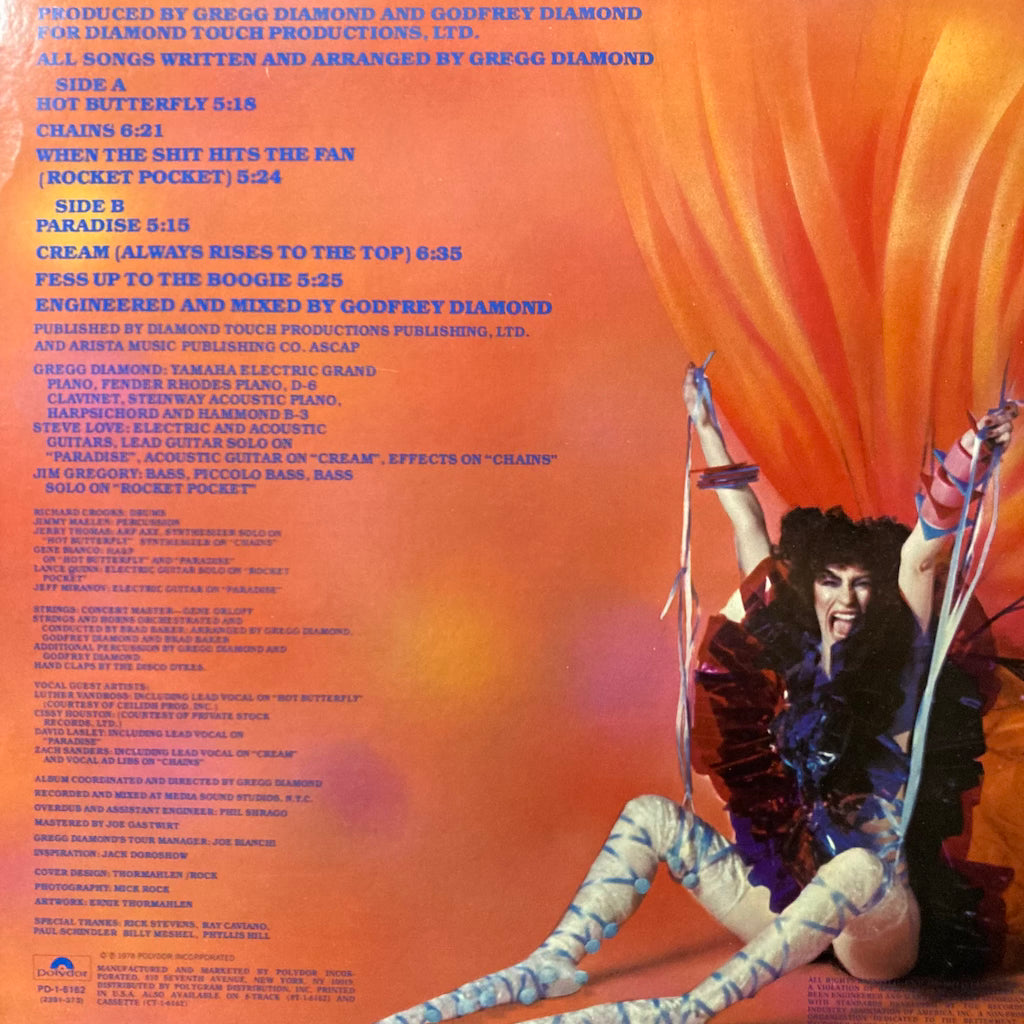 Gregg Diamond - Bionic Boogie - Hot Butterfly
