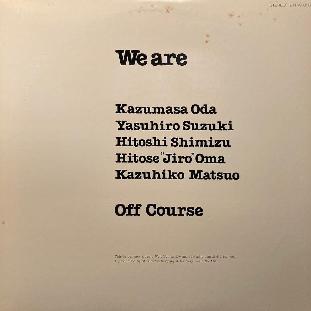 We Are - Off Course