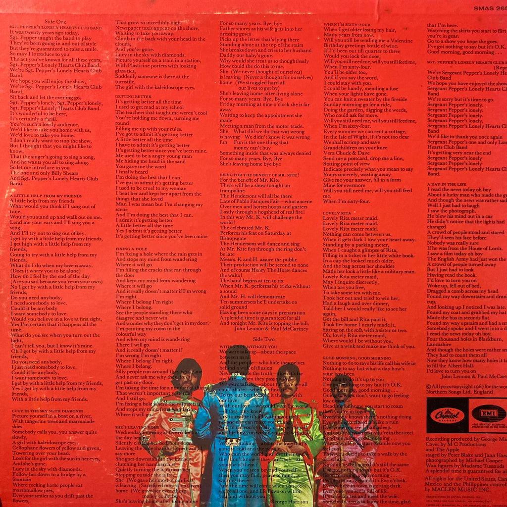 The Beatles - Sgt. Peppers Lonely Hearts Club Band