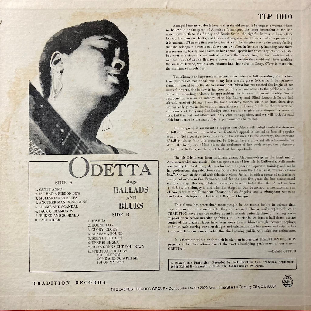 Odetta - Odetta Sings Ballads and Blues