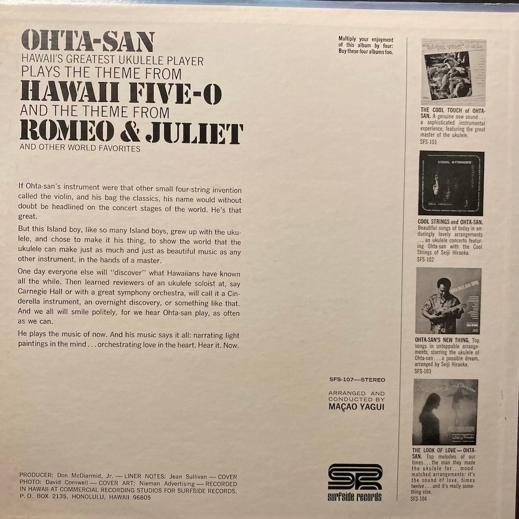 Ohta San - Hawaii Five-O and The Theme from Romeo & Juliet