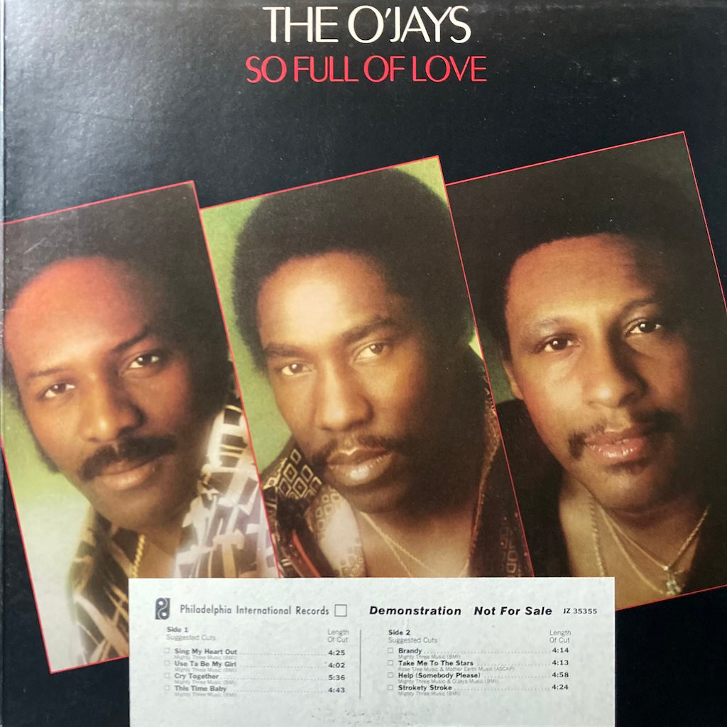 The O'Jays - So Full Of Love