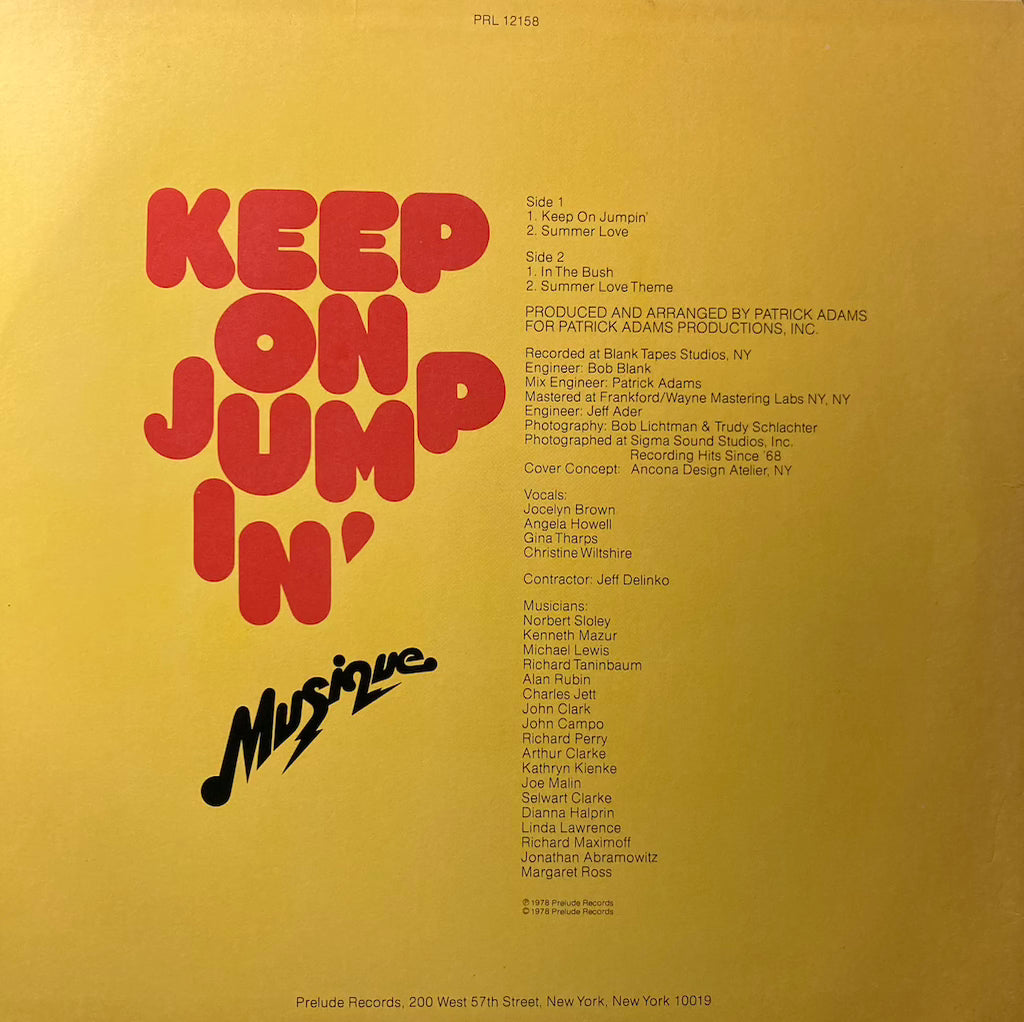 Musique - Keep On Jumpin'