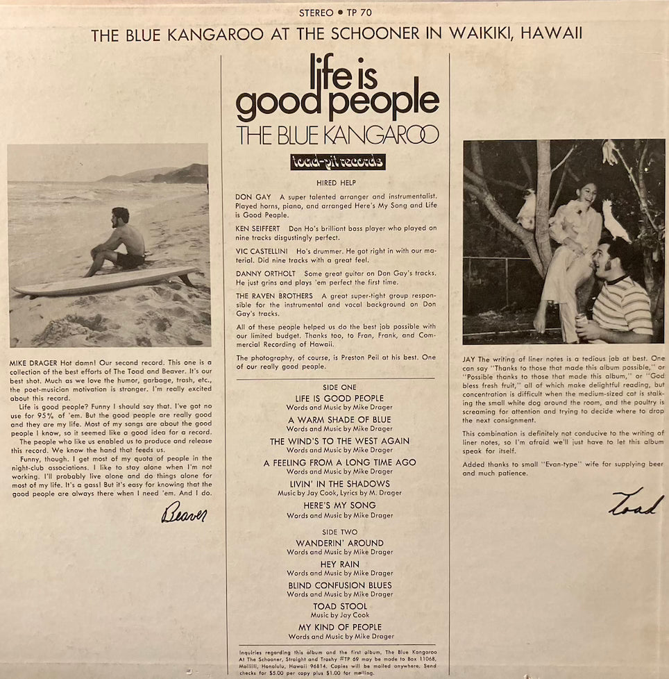 The Blue Kangaroo - Life Is Good People