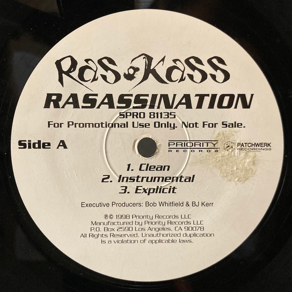 Ras Kass - Rasassination/It Is What It Is 12"