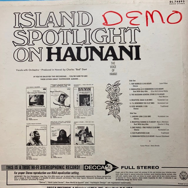 Haunani - Island Spotlight on Haunani