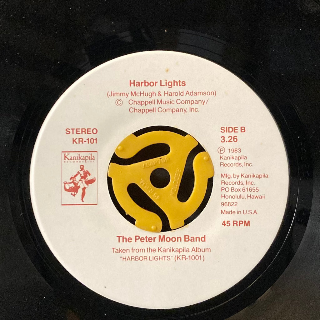 The Peter Moon Band - Harbor Lights/Flying 7"