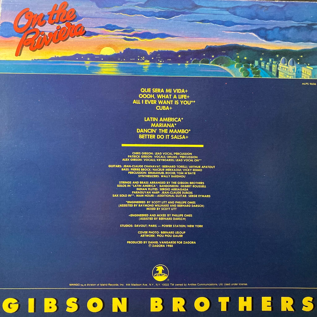 Gibson Brothers - On The Riviera