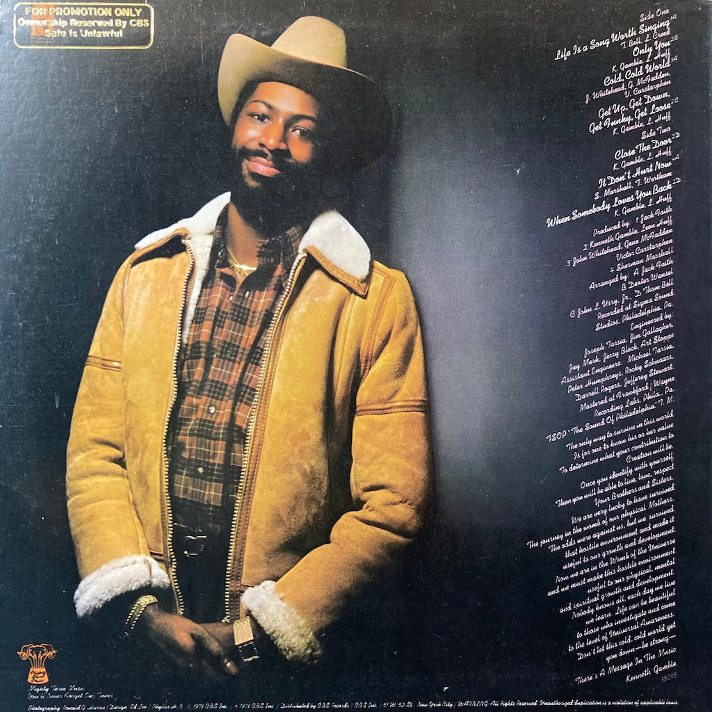 Teddy Pendergrass - Life Is A Song Worth Singing