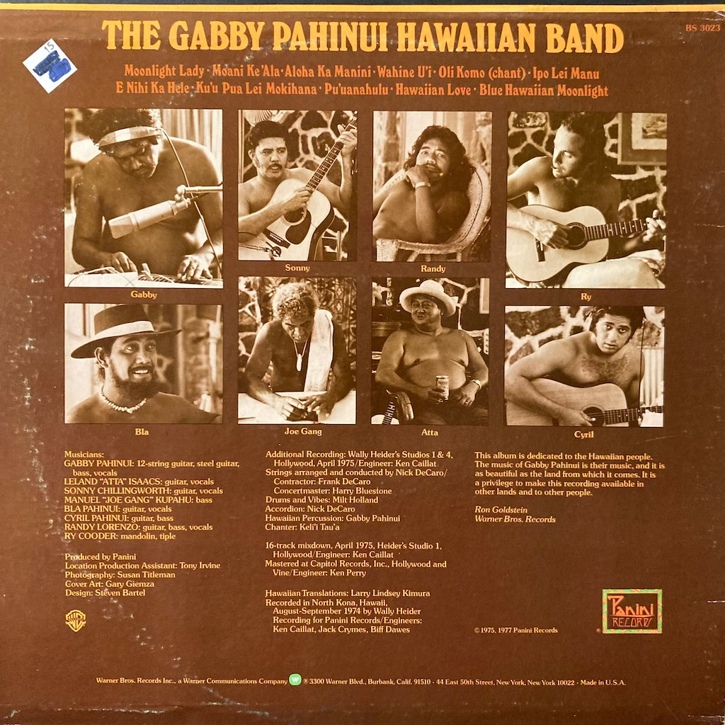 Gabby Pahinui - The Gabby Pahinui Band Vol.1