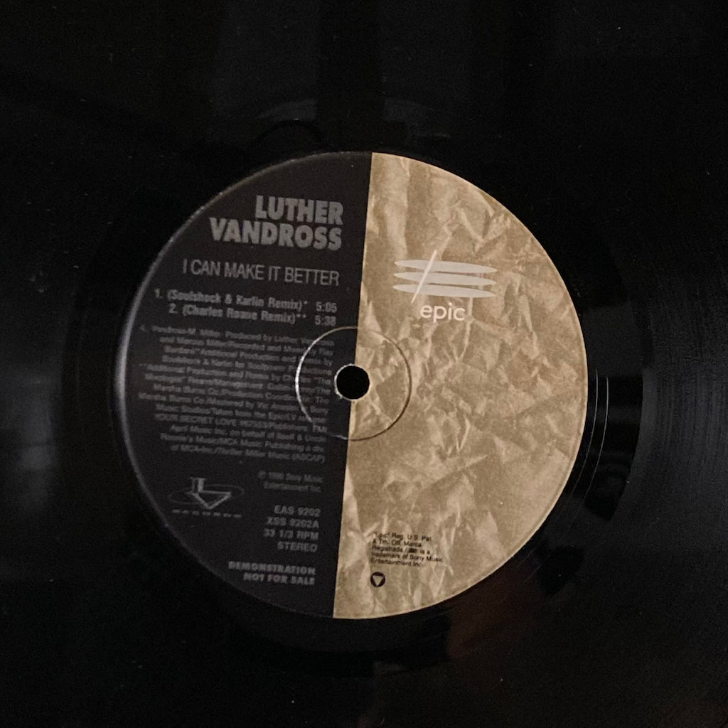 Luther Vandross - I Can Make It Better 12"