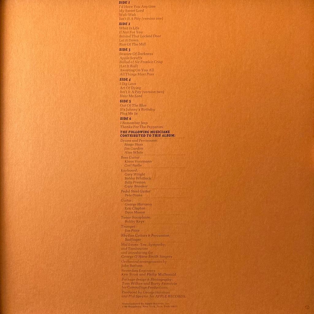 George Harrison All Things Must Pass Box Set AGS Honolulu George harrison all things must pass box set ags honolulu