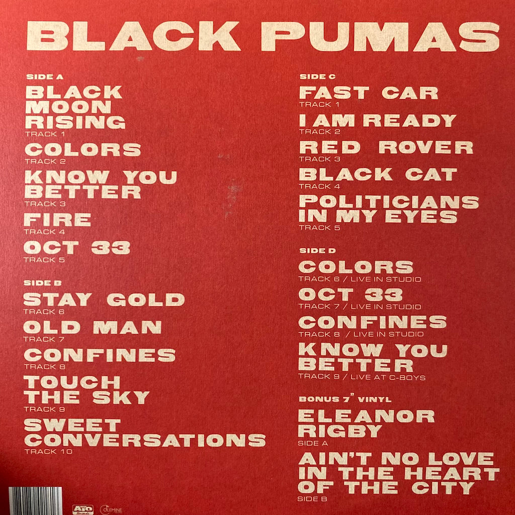 Black Pumas - Black Pumas [2LP]