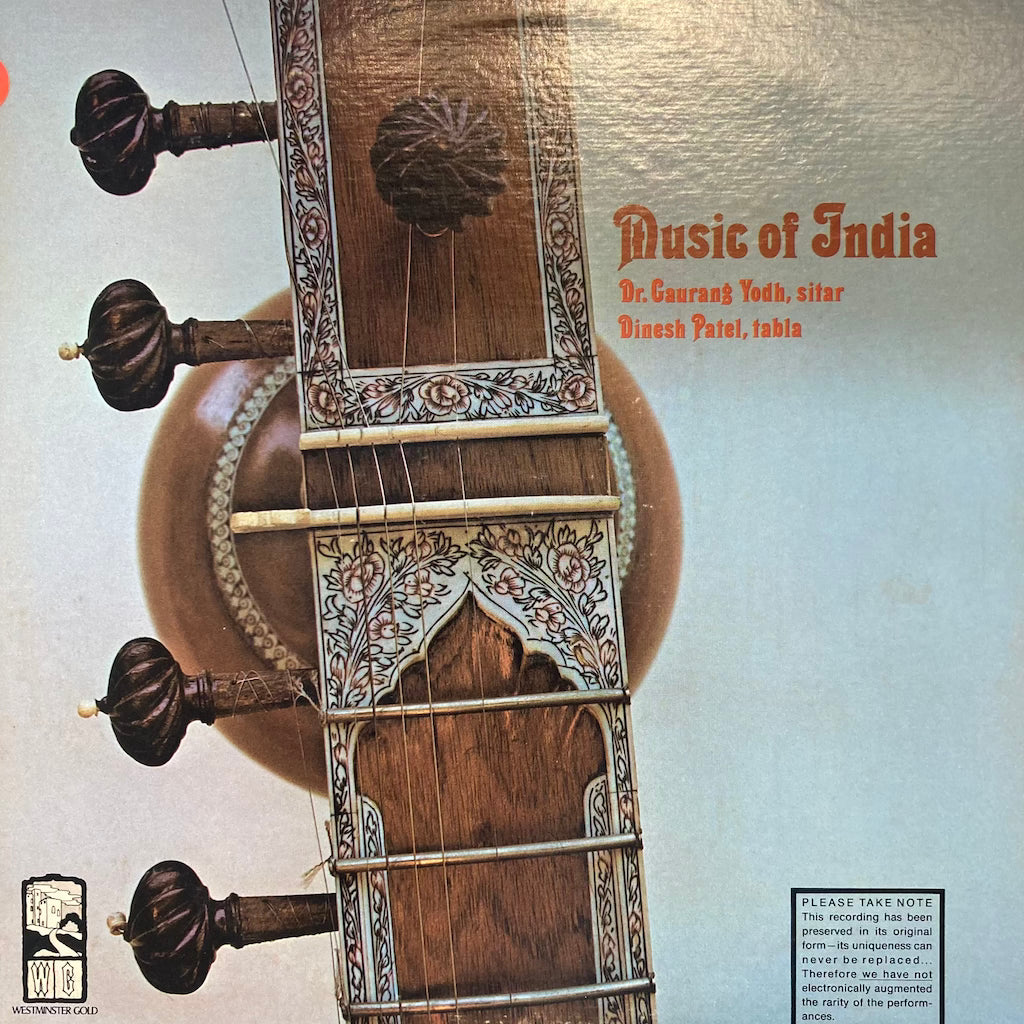 Dr. Gaurang Yodh, Sitar/Dinesh Patel, Tabla - Music Of India