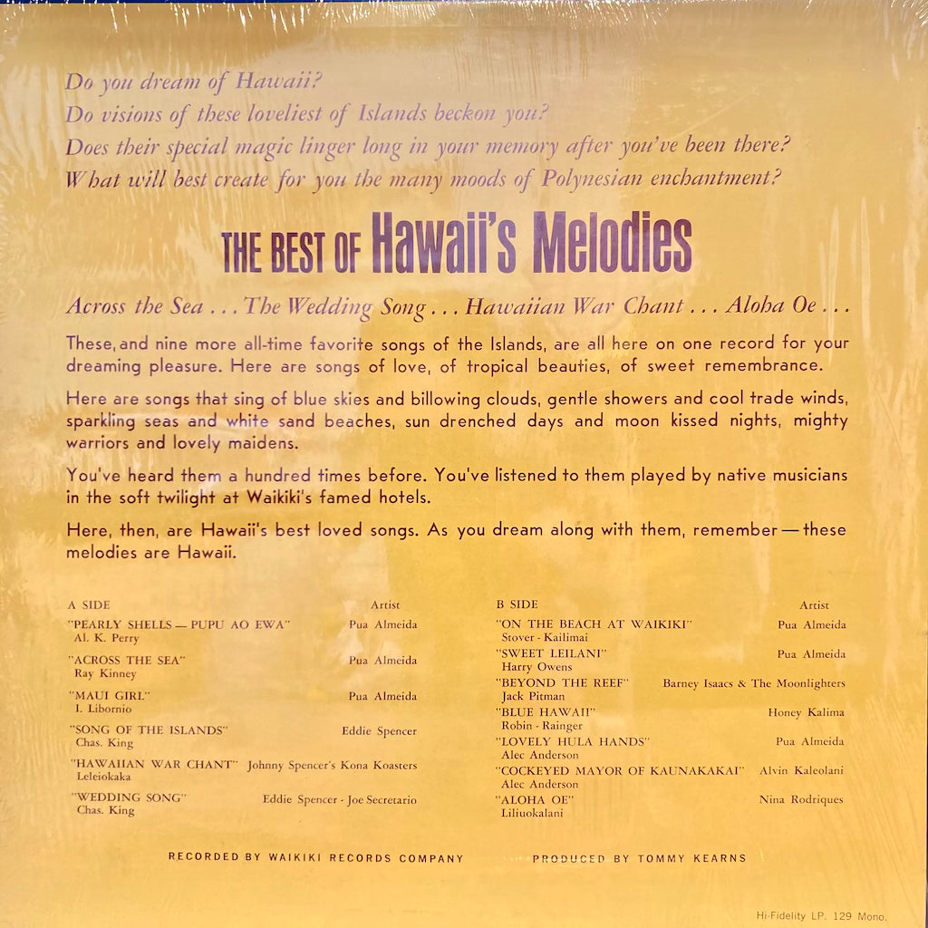 V/A - The Best Of Hawaii's Melodies