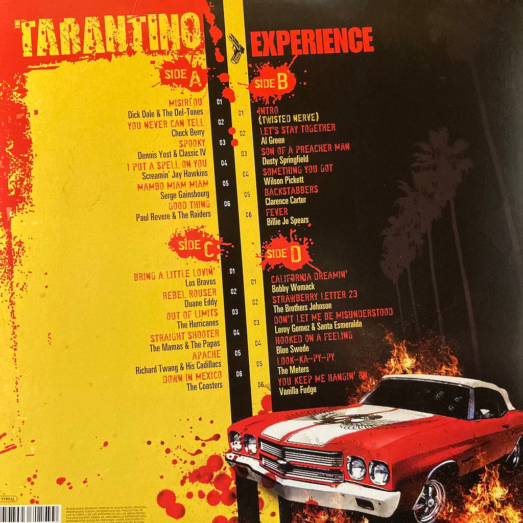 V/A - the Ultimate Tribute to Quentin Tarantino - The Tarantino Experience [2LP - OST Yellow/Red Vinyl]