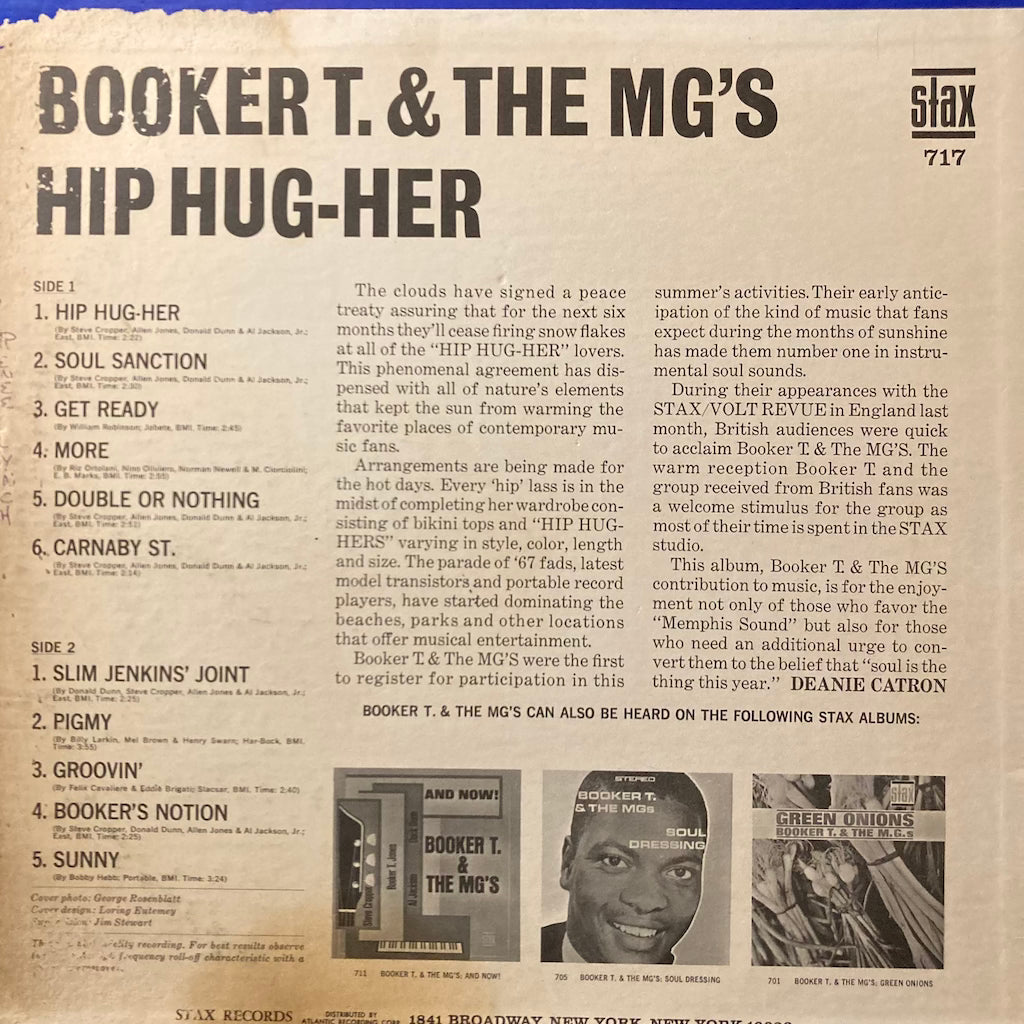 Booker T & The MG's - Hip Hug-Her