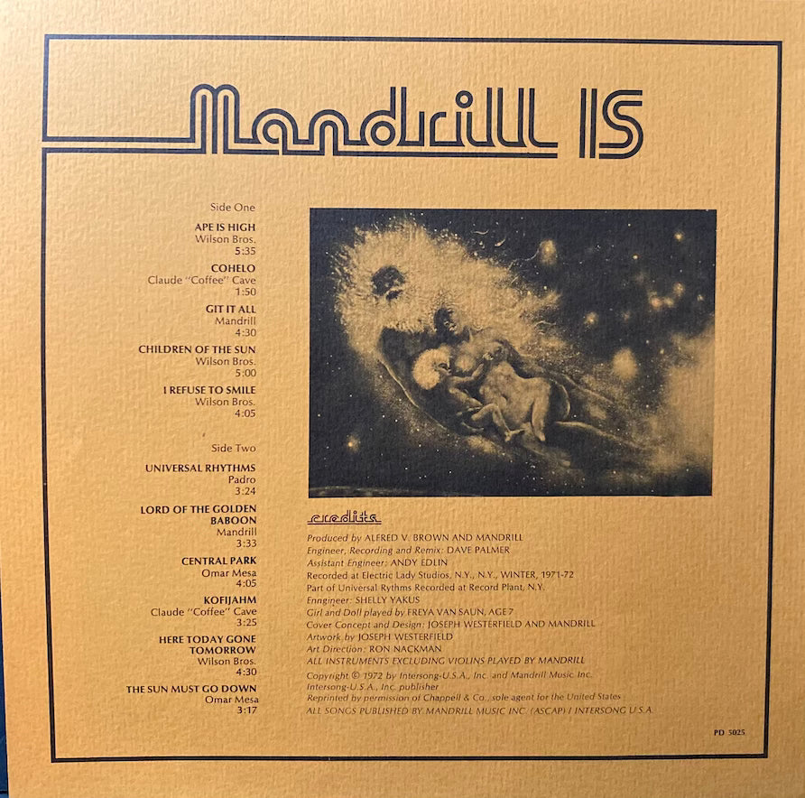 Mandrill - Mandrill [Inc. Booklet]