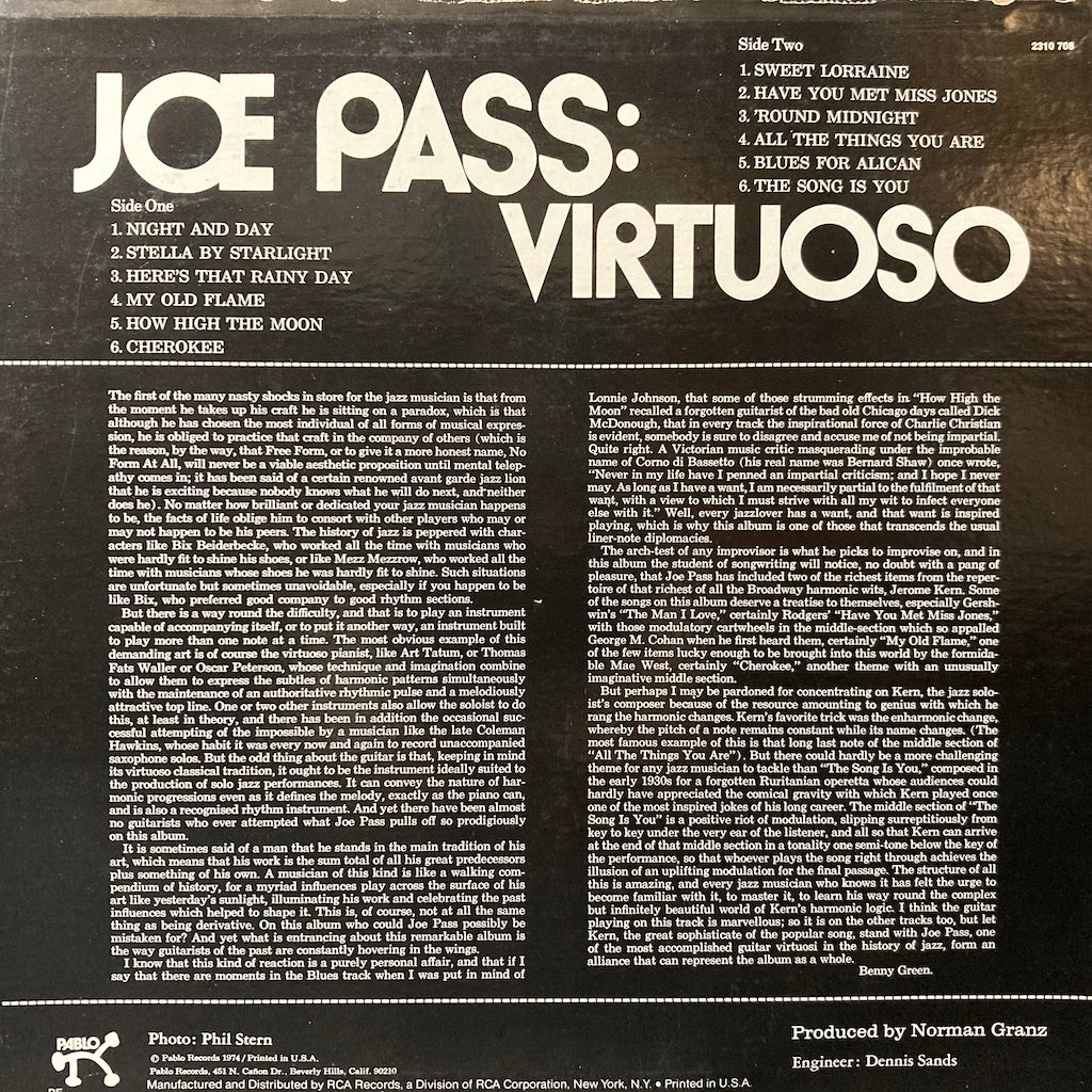 Joe Pass - Virtuoso