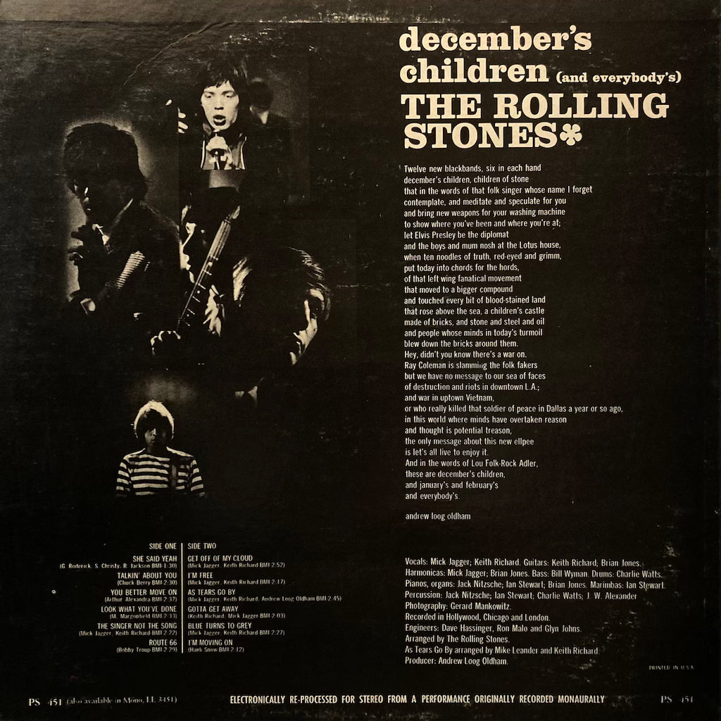 The Rolling Stones - December's Children