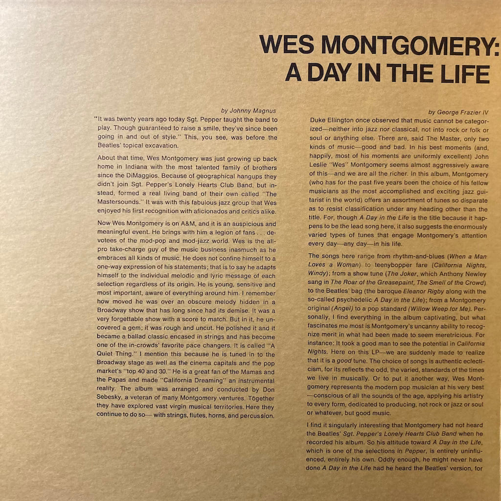 Wes Montgomery: - A Day In The Life