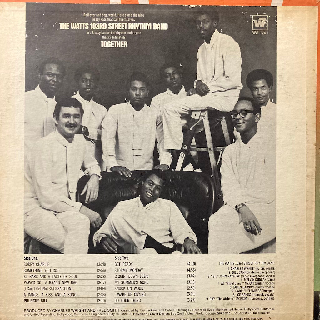 The Watts 103rd Street Rhythm Band - Together