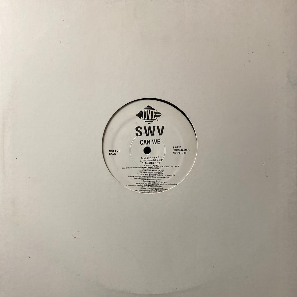 SWV - Can We [12"]