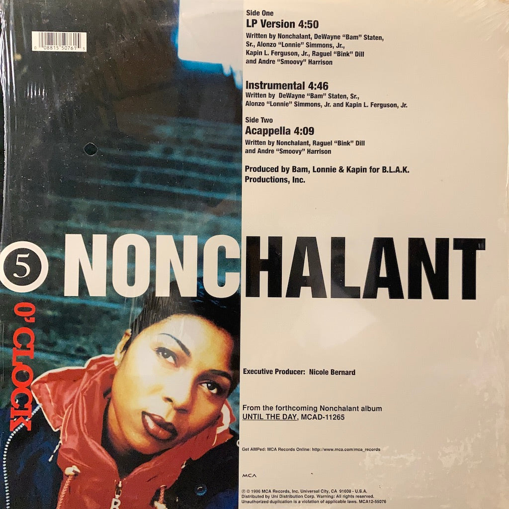 Nonchalant - 5 O'Clock