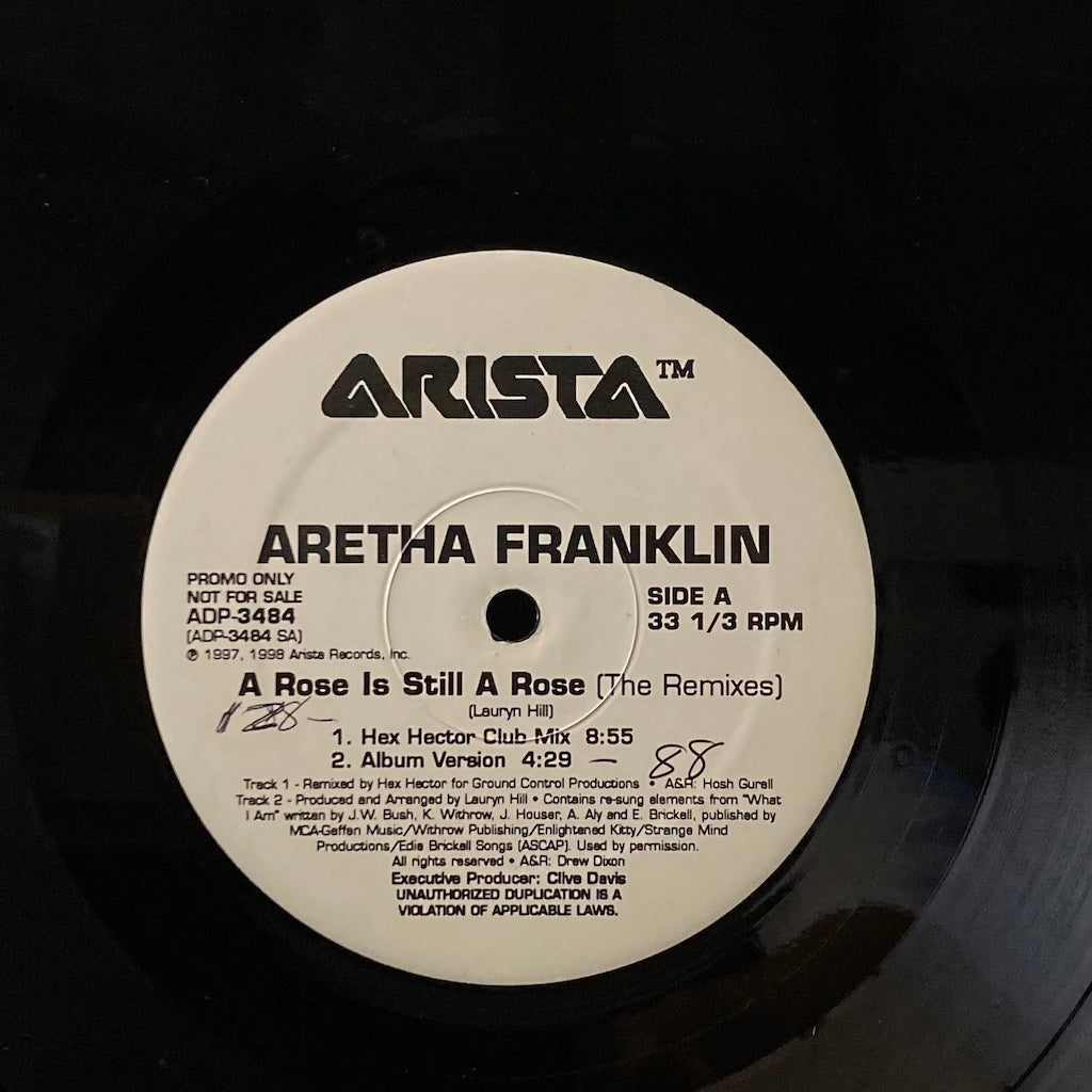 Aretha Franklin - A Rose Is Still A Rose – AGS Honolulu