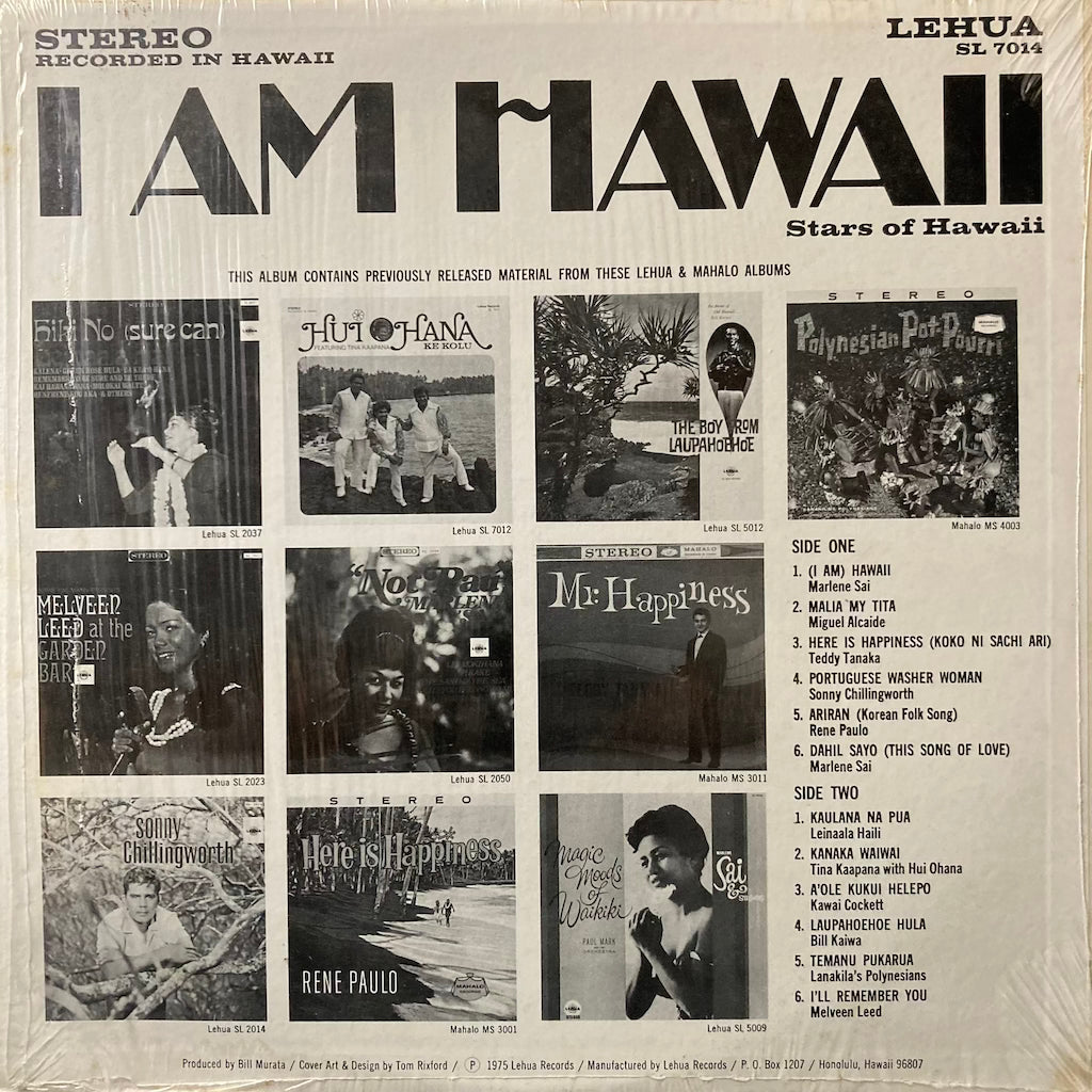 V/A - I Am Hawaii, Stars of Hawaii