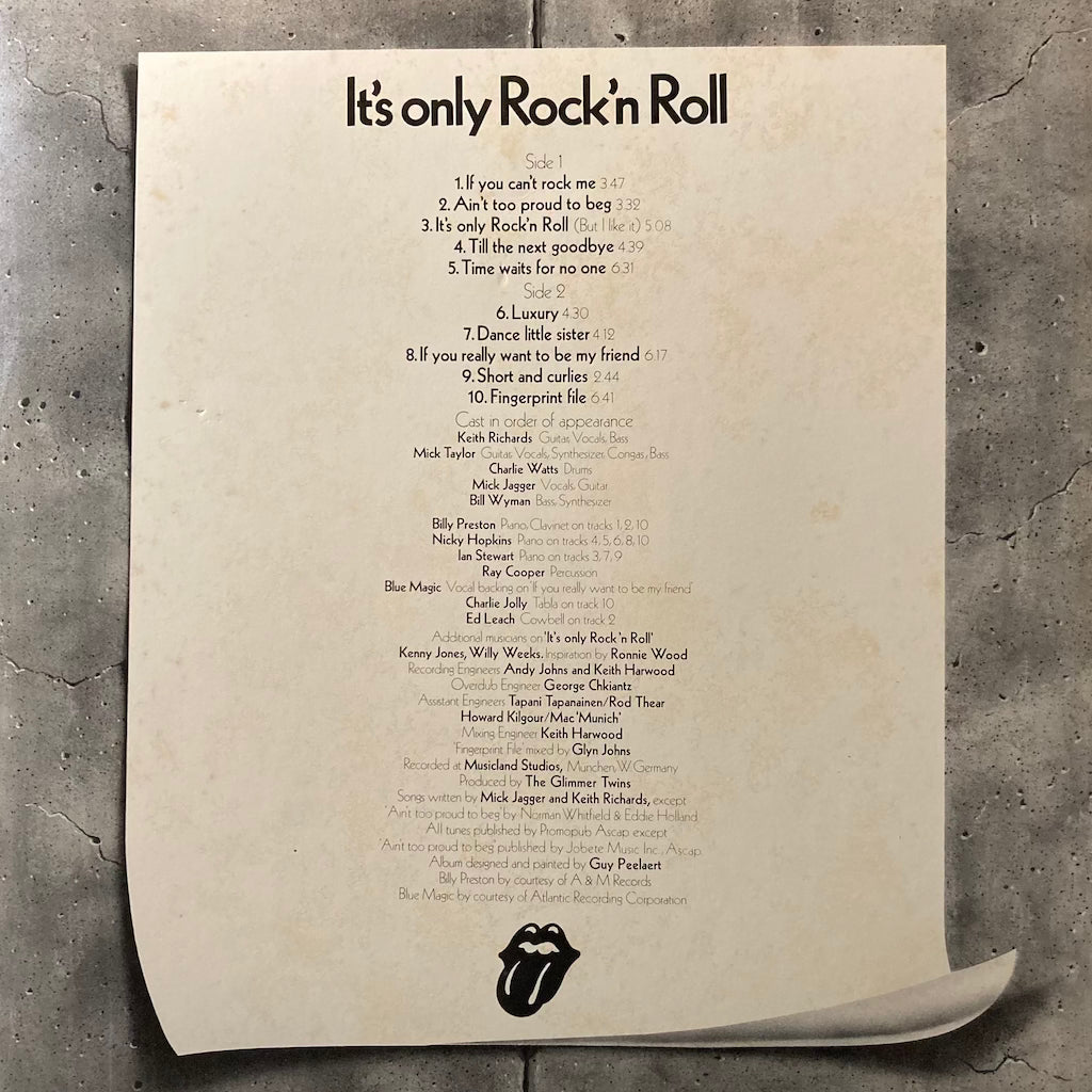 The Rolling Stones - It'sOnly Rock'n Roll