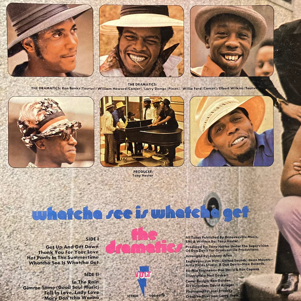 The Dramatics - Whatcha See Is Watcha Get