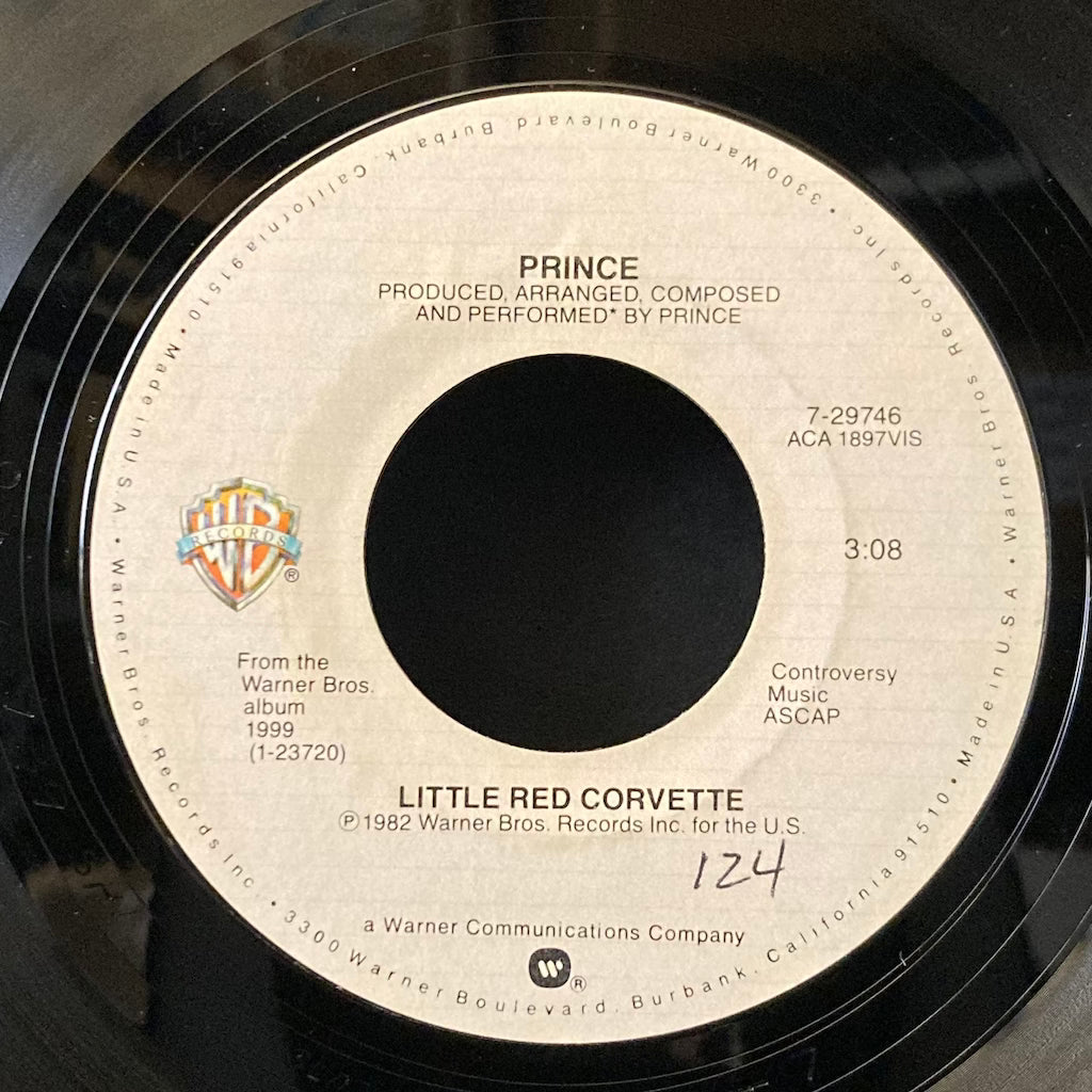 Prince - Little Red Corvette/All The Critics Love U In New York 7"